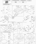 Part Location Diagram of 694850 Briggs and Stratton Crankshaft